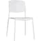 Isl Furnishings Zuho Modern Indoor Outdoor Chair 2, Zuho II - White, PR CH60DC-2PK-PP08 - alternate 1